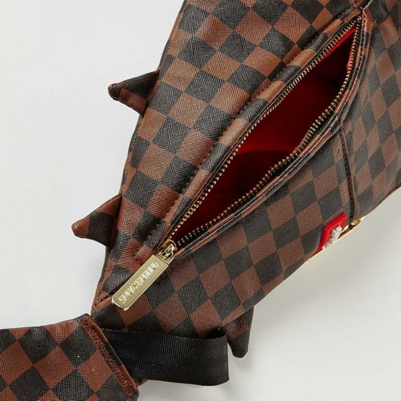 SprayGround Shark Cross Body Duffle - Picture 2 of 6